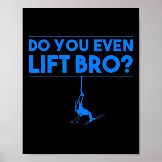 Lustig, trainierst du überhaupt, Bro-Geschenk, süß Poster (Vorne)