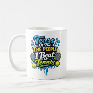 Lustig   Tränen der Leute, die ich beim Tennis bes Kaffeetasse