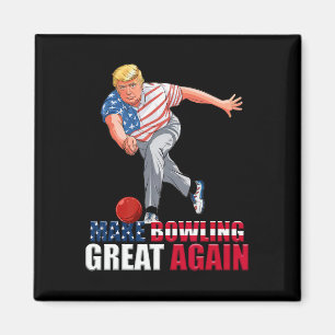 Lustig Trump Bowling macht Bowling wieder großarti Magnet