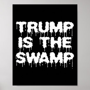 Lustig Trump Ist Der Sumpf Demokrat Republikaner P Poster