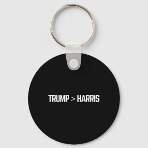 Lustig Trump ist größer als Harris. Wählen Sie Rep Schlüsselanhänger
