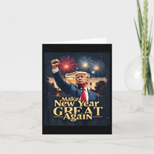 Lustig Trump Mach Neues Jahr wieder Großartig Trum Karte