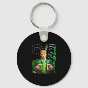 Lustig Trump Mach St Patrick's Day wieder groß Iri Schlüsselanhänger