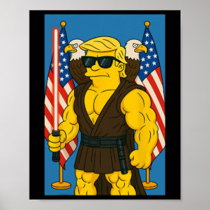 Lustig Trump Möge der 4. Mai mit Dir sein Vs Vatik Poster