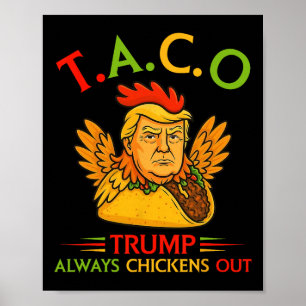 Lustig Trump Taco Trump kneift immer _12  Poster