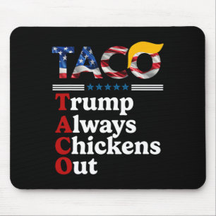 Lustig Trump Taco Trump kneift immer _1 Mousepad