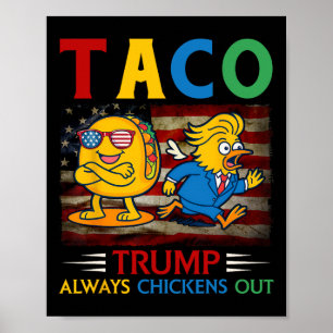Lustig Trump Taco Trump kneift immer 30 Poster