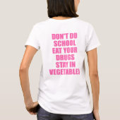 Lustig tun Sie nicht SchulT - Shirts (Rückseite)