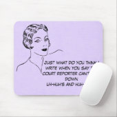 Lustig Uh-huh, Huh-uh Gerichtsschreiber Mousepad (Mit Mouse)