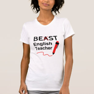 Lustig und Verrückt, Bestie oder Bester Englischle T-Shirt