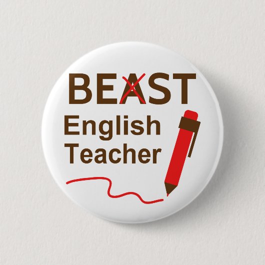 Lustig und verrückt, Tier oder bester Button (Vorderseite)