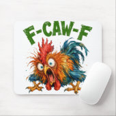 LUSTIG VERÜCKT VERDREHT HUHN MOUSEPAD (Mit Mouse)