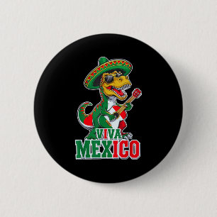 Lustig viva mexiko kinder cinco de mayo tanz mexik button