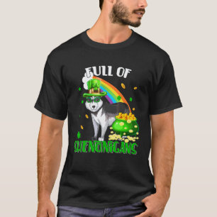 Lustig voller Streiche Frohen Patrick Tag Lepre T-Shirt