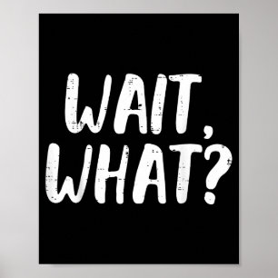 Lustig warten, was sagt man Slang-Grammatik Poster
