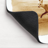 lustig, was der Fuchs sagt Mousepad (Ecke)