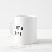 Lustig, was für ein Becher, Becher Kaffeetasse (Vorderseite Links)