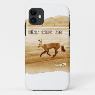 lustig was sagt der Fuchs iPhone 11 Hülle