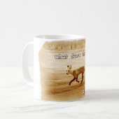 lustig was sagt der Fuchs Kaffeetasse (Vorderseite Links)