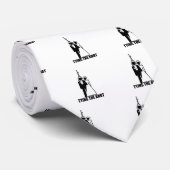 Lustig, wedding Entwurf "binden des Knotens" Krawatte (Gerollt)