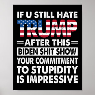Lustig wenn du Trump immer noch hasst nachdem dies Poster