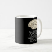 Lustig, wer die Schwarzweiss Blicke benötigt Kaffeetasse (VorderseiteRechts)