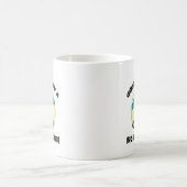 Lustig werde ich ein großer Bruder sein Kaffeetasse (Mittel)