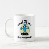 Lustig werde ich ein großer Bruder sein Kaffeetasse (Links)