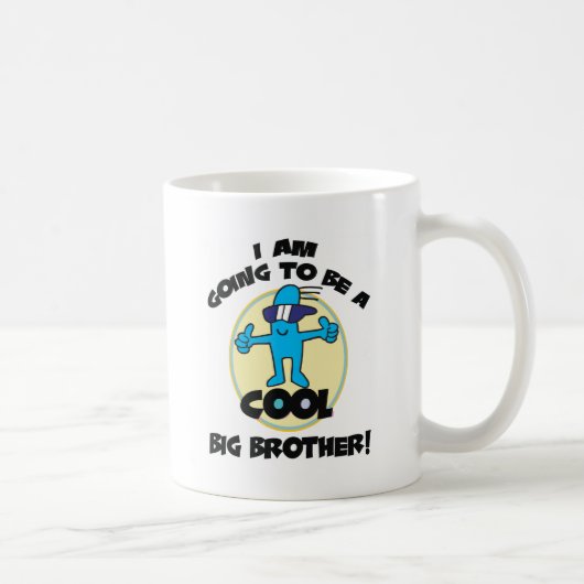 Lustig werde ich ein großer Bruder sein Kaffeetasse (Rechts)