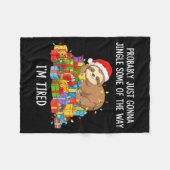 Lustig, werde wahrscheinlich nur ein bisschen auf  fleecedecke (Vorderseite (Horizontal))