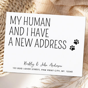 Lustig Wir Sind Umgezogen Neue Adresse Hund Umzug Postkarte