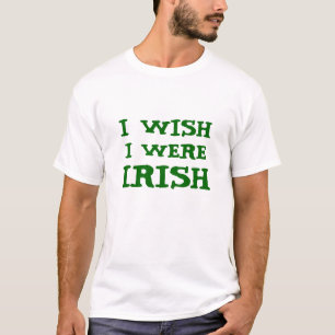 Lustig wünsche ich, dass ich irisches T-Shirt war