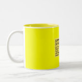 Lustig Zweifarbige Tasse (Links)