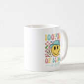 Lustige 100. Schultags-Stimmung Kaffeetasse (VorderseiteRechts)