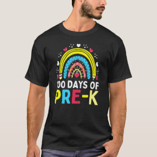 Lustige 100 Tage im Vorschulalter Glücklicher 100. T-Shirt