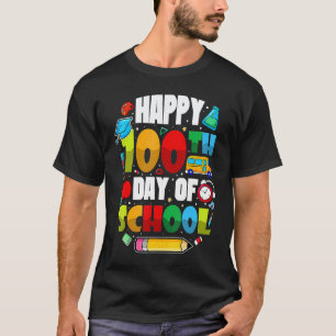 Lustige 100 Tage Schule Schüler Lehrer 2023 Bo T-Shirt