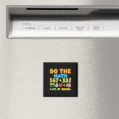 Lustige 100-Tage-Schulmathematik-Gleichung Schüler Magnet (In Situ (Geschirrspüler))