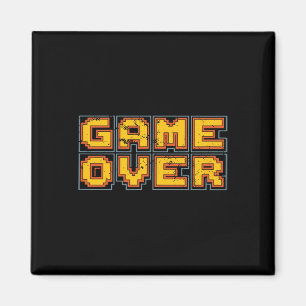 Lustige 1980er Retro-Videospiel-Arcade-Nostalgie-S Magnet