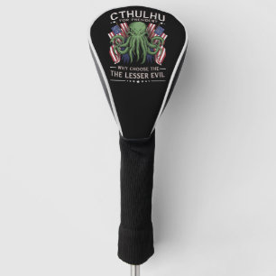 Lustige 2024 Wahlen Cthulhu für Präsident Golf Headcover