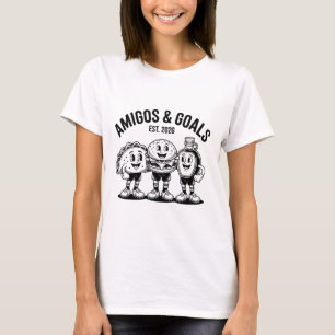 Lustige 2026 Fußballgastgeber Mexico USA Kanada Am T-Shirt