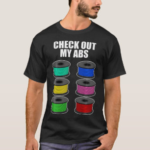 Lustige 3D-Druck-Fäden für ABS-Drucker T-Shirt
