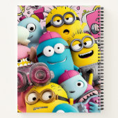 lustige 3D-Gesichter Notizblock (Rückseite)