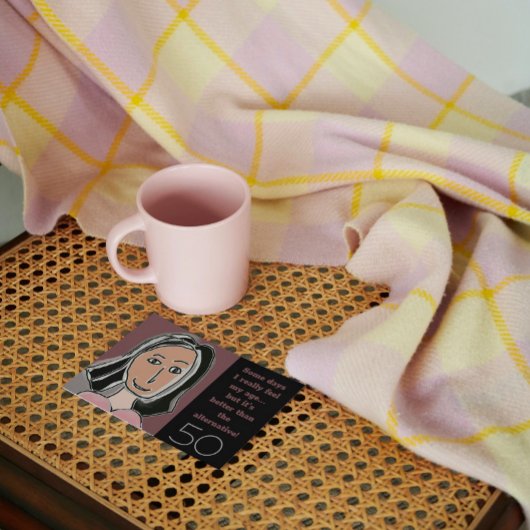 lustige 50. Geburtstagskarte Karte