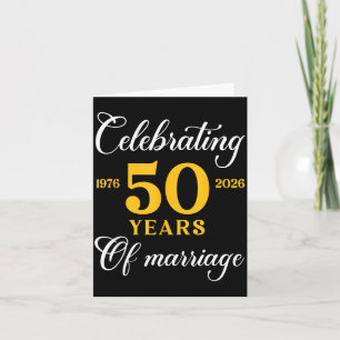 Lustige 50 Jahre Ehe 1976 50. Hochzeitstag Karte