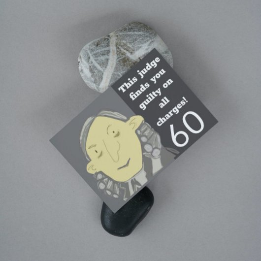 lustige 60. Geburtstagskarte Karte