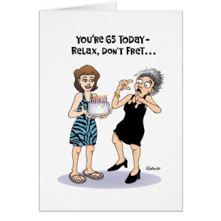Lustige 65 Frauen Grußkarten & Einladungen | Zazzle.de