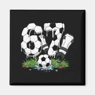 Lustige 67 Fußball Drip Nummer 67 Fußball Magnet