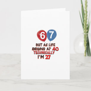 Lustige 67 Geburtstags Karten Zazzle.de