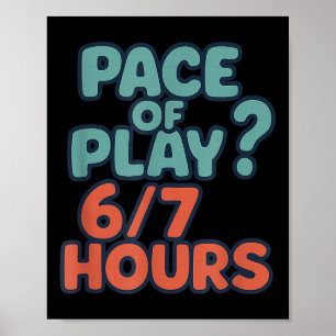 Lustige 67 Golf Sprüche 67 Sechs Sieben 6 7 Meme B Poster