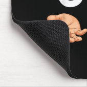 Lustige 67 Hände Six Seven Meme Nummer 6 und 7 Gen Mousepad (Ecke)